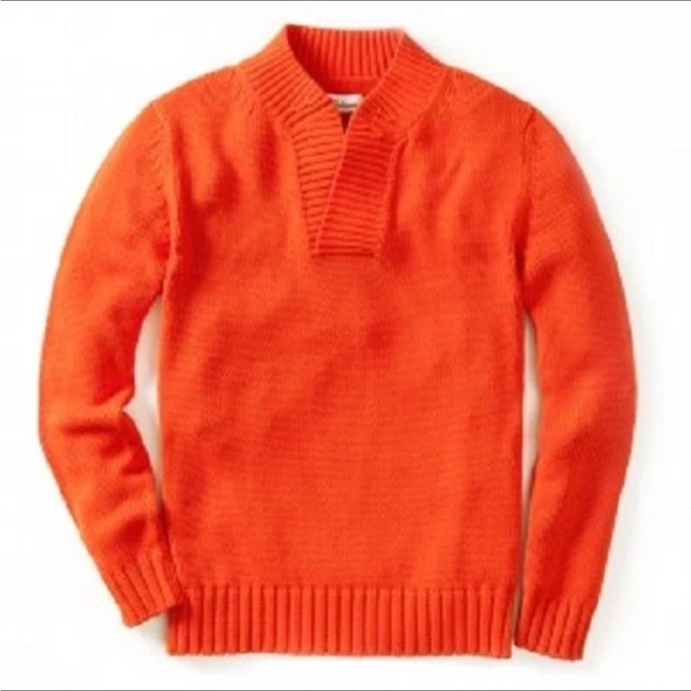 Classic red  V-Neck Men's Sweater